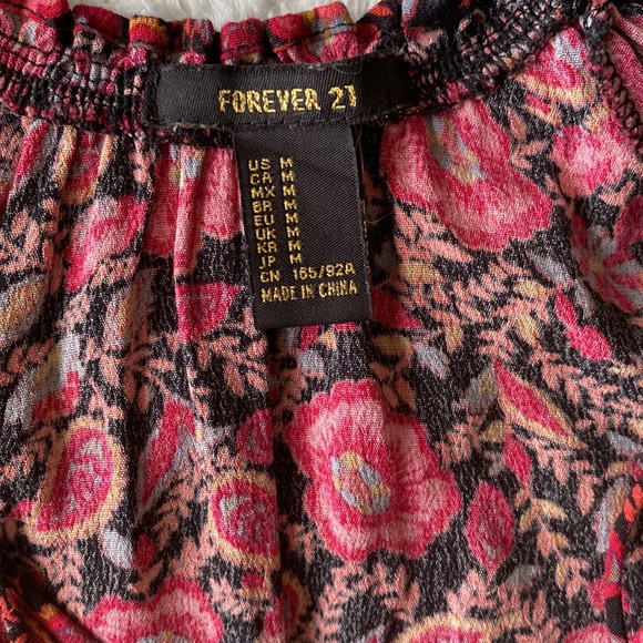 Forever 21 Boho Floral Dress - Picture 5 of 6